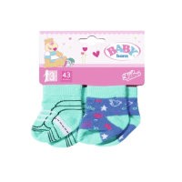 2-pack socks for Baby Born 43 cm